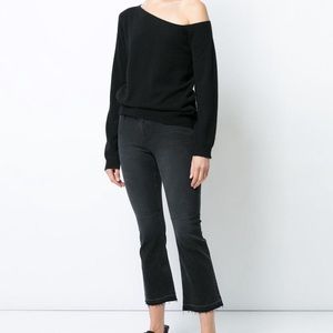 RtA Kiki Crop Flare Jeans